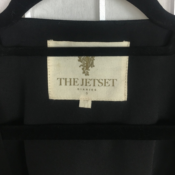 EUC THE JETSET DIARIES Sahara Jumpsuit Black S - Picture 5 of 5